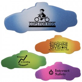 Personalized Mood Police Car Die Cut Erasers