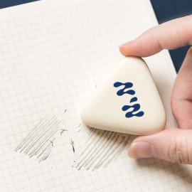 Triangle Shape Eraser with Logo