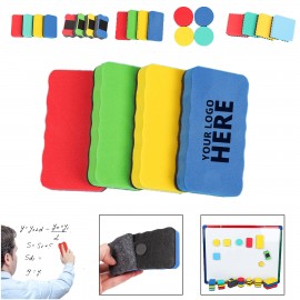 Magnetic Whiteboard Eraser with Logo  Magnetic Whiteboard Eraser with Logo