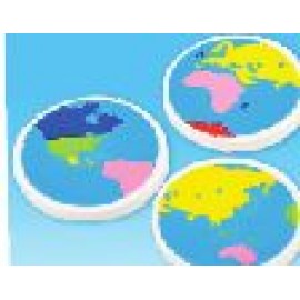 Promotional 1 1/4" Globe Eraser