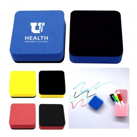Magnetic Whiteboard Eraser with Logo