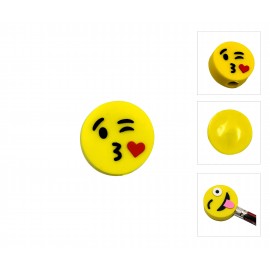 Cartoon Smiling Face Eraser with Logo