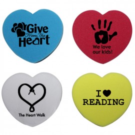 Customized Die Cut Heart Eraser  Customized Die Cut Heart Eraser