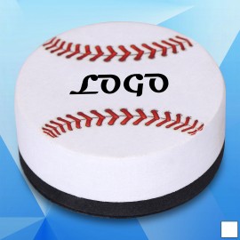 Baseball Shaped Magnetic White Board Eraser with Logo