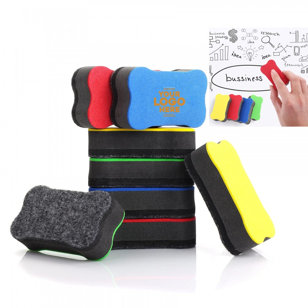 Logo Branded Magnetic Whiteboard Eraser