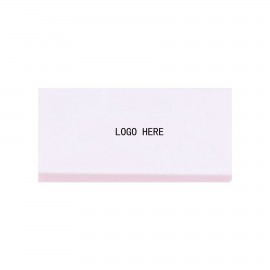 Small Square Eraser with Logo
