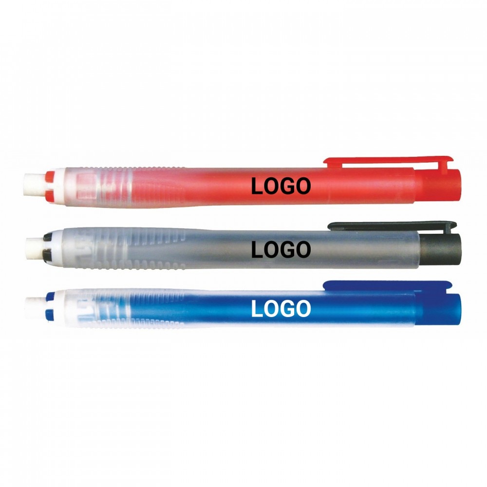 Personalized Retractable Pen Style Grip Eraser Personalized Retractable Pen Style Grip Eraser
