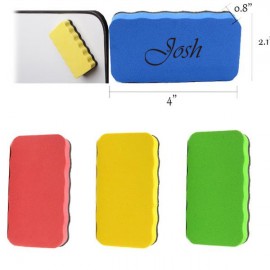 Magnetic White Board Eraser Dry Erase with Logo