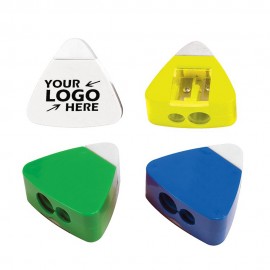The Triad Eraser & Sharpener with Logo  The Triad Eraser & Sharpener with Logo