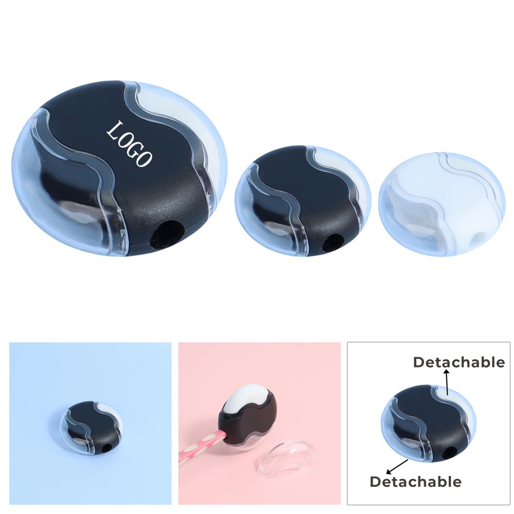 Adorable Circle Erase Sharpener with Logo