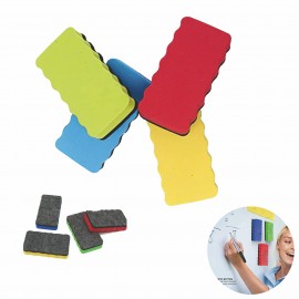 Magnetic White Board Eraser with Logo