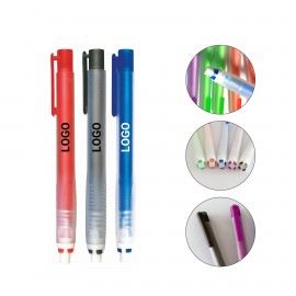 Retractable Pen Style Eraser with Logo