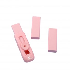 Plastic Slide Eraser with Logo