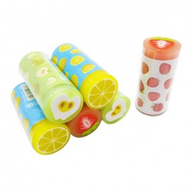 Personalized Fruit Jelly Erasers