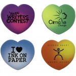 Mood Heart Die Cut Erasers with Logo