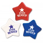 Custom Patriotic Star Imprintable Eraser