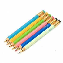 Mechanical Pencil Wood Sharp with Eraser with Logo