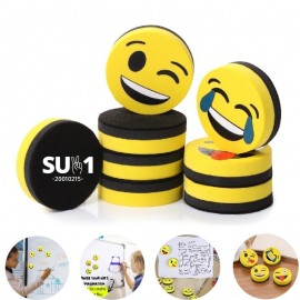 Smiling Dry Erase Eraser with Logo