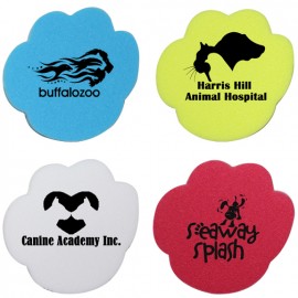 Logo Branded Die Cut Paw Eraser  Logo Branded Die Cut Paw Eraser