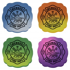 Mood Maltese Cross Die Cut Erasers with Logo