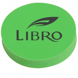 Round Eraser with Logo