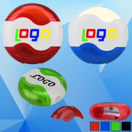 Logo Branded Pencil Sharpener w/ Eraser