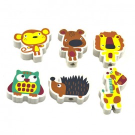 Logo Branded Kids Cartoon Erasers
