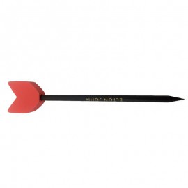 Logo Branded Lead Pencil w/Custom Shape Rubber Eraser