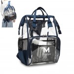 Clear Baby Diaper Bag with Logo