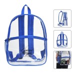 Transparent Clear Travel Backpack with Logo