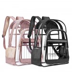Promotional Heavy duty clear backpack
