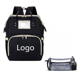 Logo Branded Diaper Bag Backpack