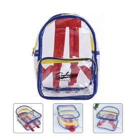 Transparent Backpack with Logo
