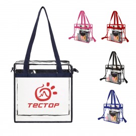 Clear Pvc Travel Shopping Storage Bag with Logo