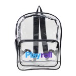 Custom B-6446 - 17" Clear Security Backpack