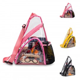 Pvc Sling Backpack with Logo