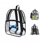 Personalized Heavy Duty Clear Backpack