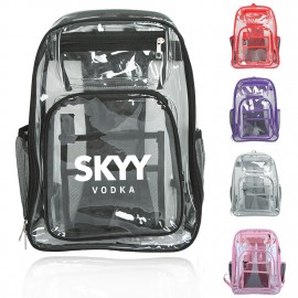 PVC Transparent School Bag with Logo