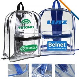 Opin Clear Backpack with Logo