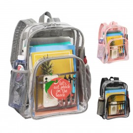 Custom Large Capacity Clear PVC Backpack