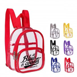 Clear Stadium Backpack with Logo