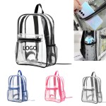 PVC Transparent Backpack with Logo