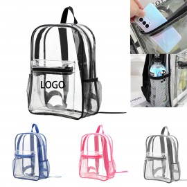 Logo Branded PVC Transparent Backpack