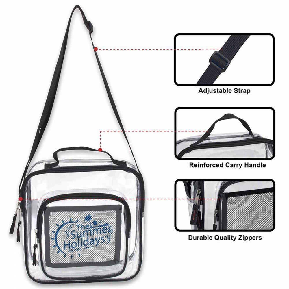 PVC Transparent Shoulder Backpack with Logo PVC Transparent Shoulder Backpack with Logo