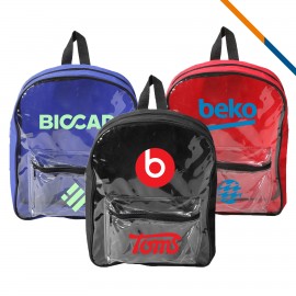 Custom Ostia Clear Backpack