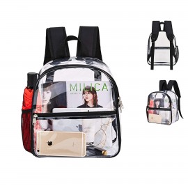 Transparent Backpack Stadium Approved with Logo