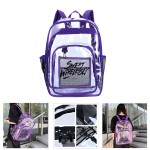 Heavy Duty PVC Transparent Backpack with Logo