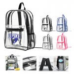 Clear Backpack PVC Storage Bag with Logo