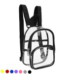 Clear Backpack For School with Logo