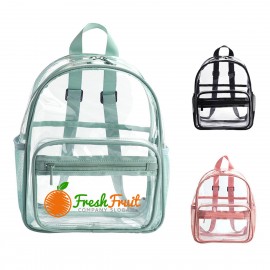 Logo Branded Clear PVC Backpack  Logo Branded Clear PVC Backpack